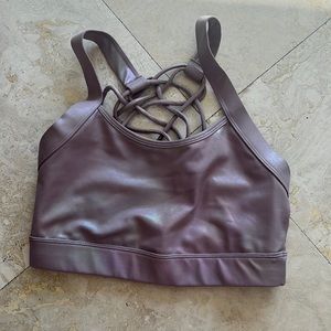 Iridescent sports bra - small